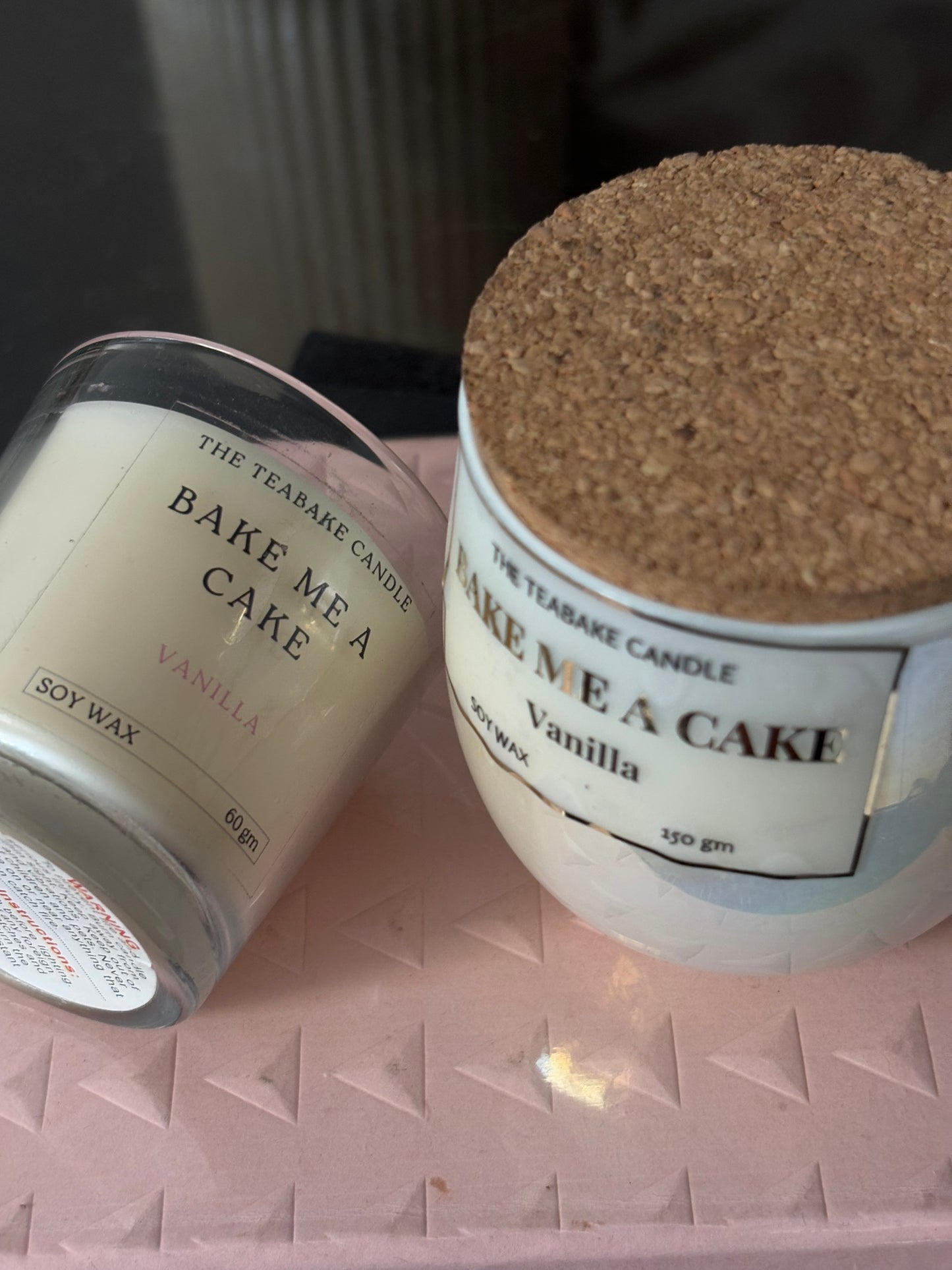 Bake Me A Cake Candle Jar (150g)
