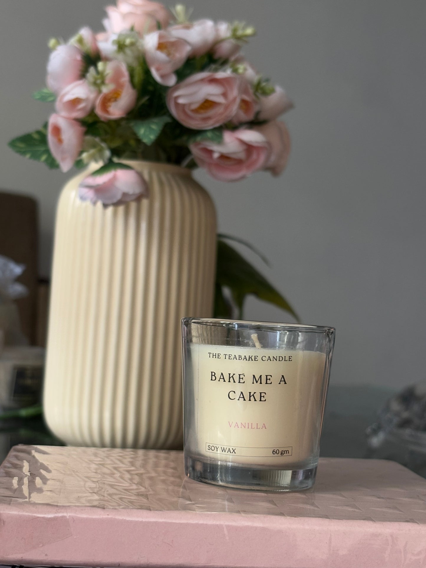 Bake Me A Cake Candle Jar (60g)