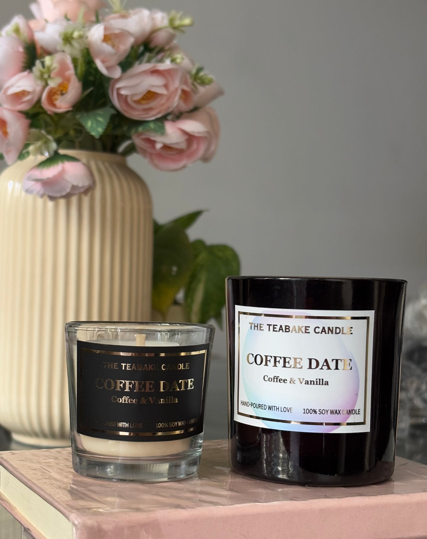Coffee Date Candle Jar (150g)