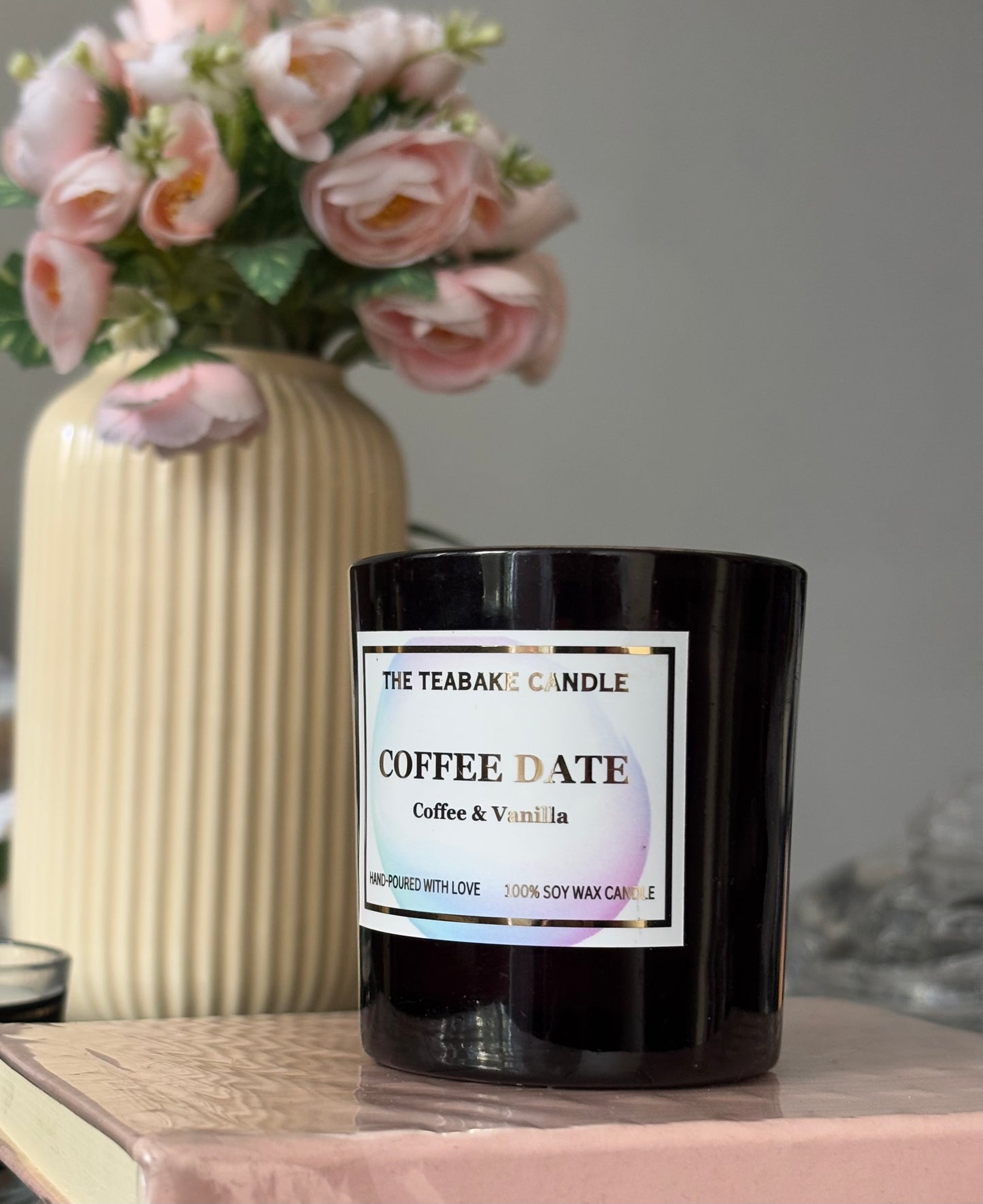 Coffee Date Candle Jar (150g)