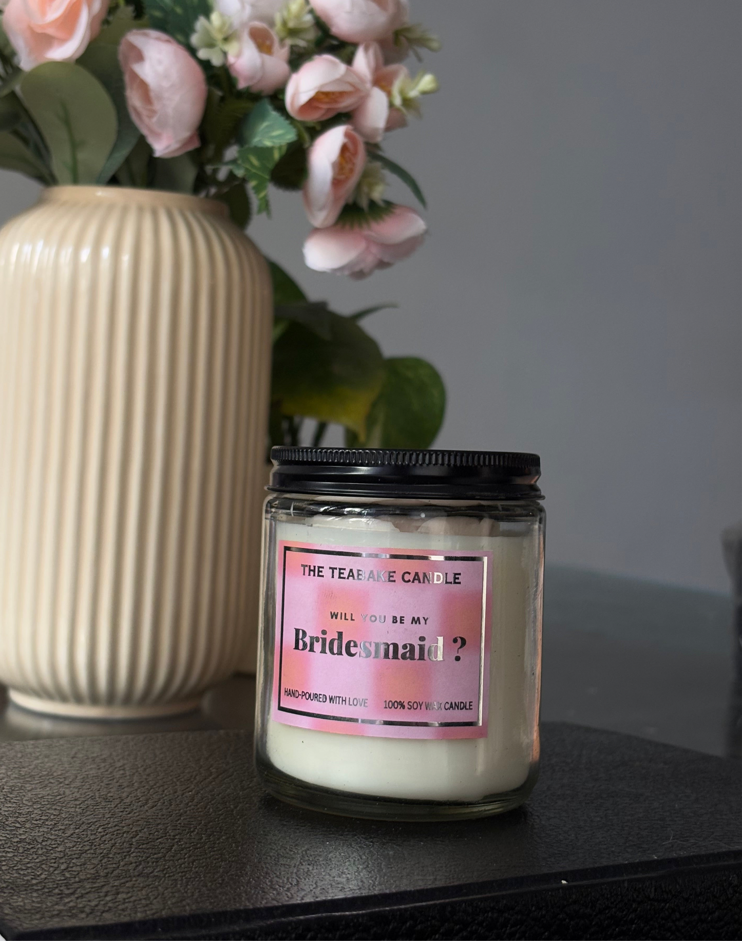 Wedding edition candle jars