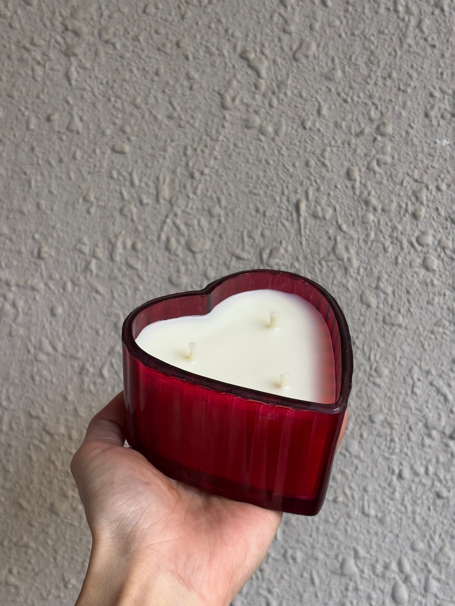 Heart Candle Jar