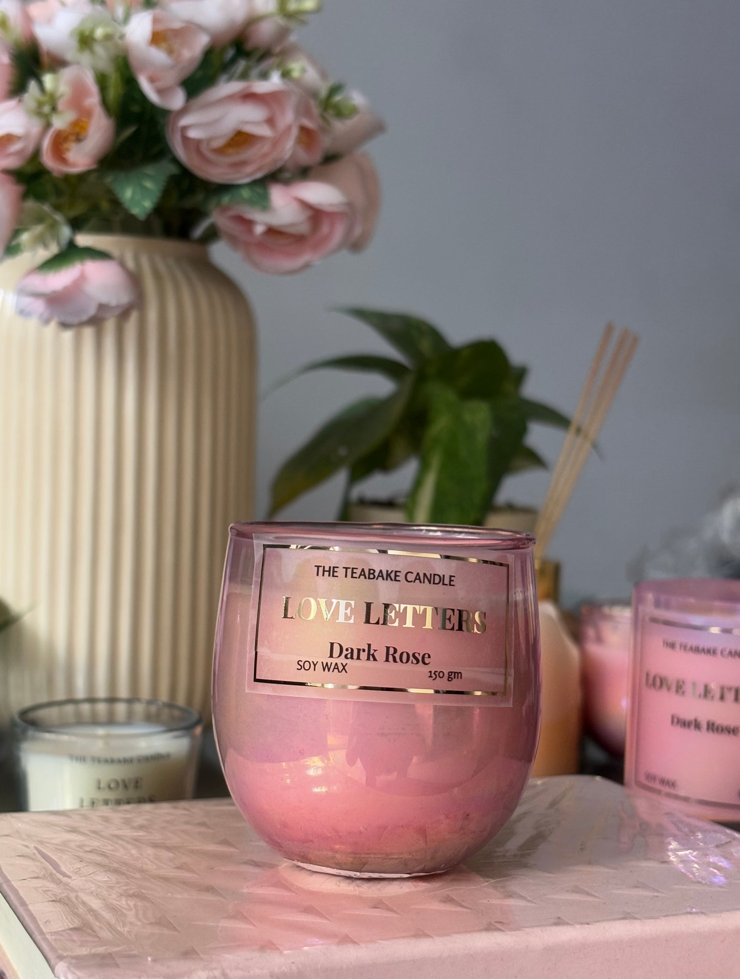 Love Letters Candle Jar